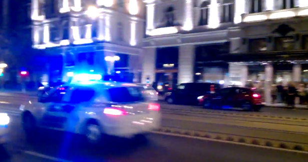 В центре Будапешта произошел взрыв