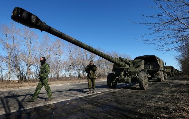 Росія є гарантом відведення бойовиками гармат калібром менше 100 мм