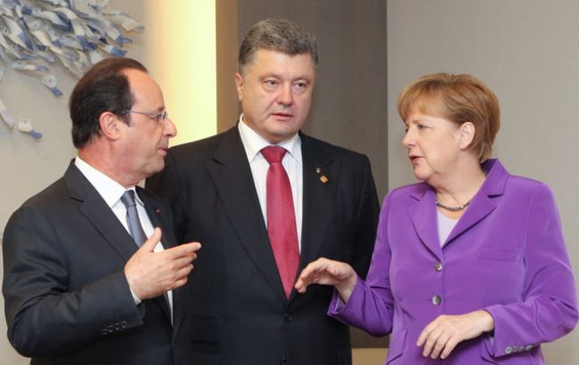 Порошенко встретится с Меркель и Олландом в Берлине 24 августа