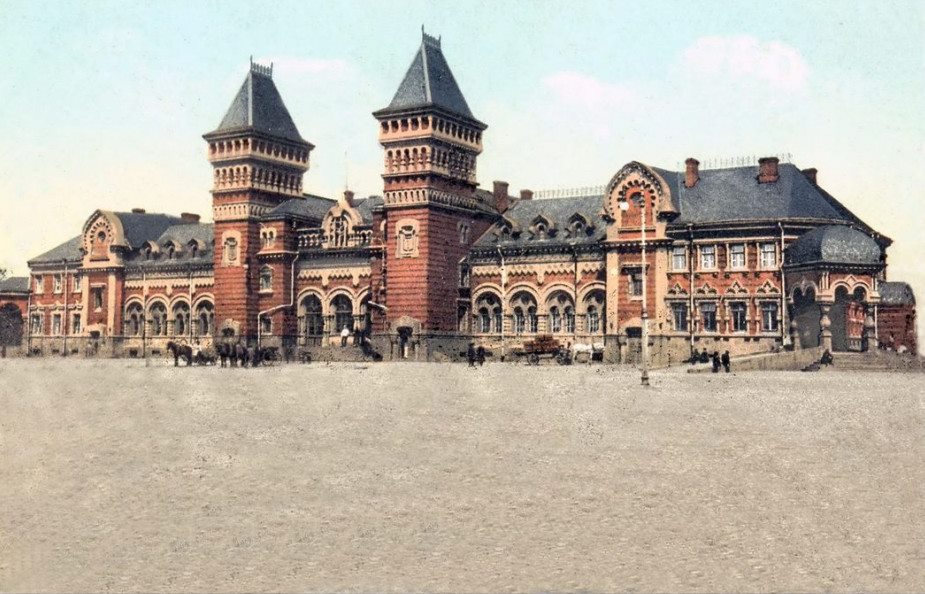 Головна станція Дніпра на початку ХХ ст.