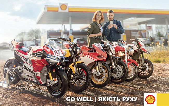 Shell відзначає 20 успішних років партнерства з Ducati і запрошує всіх водіїв зібрати ексклюзивну колекцію моделей мотоциклів Ducati