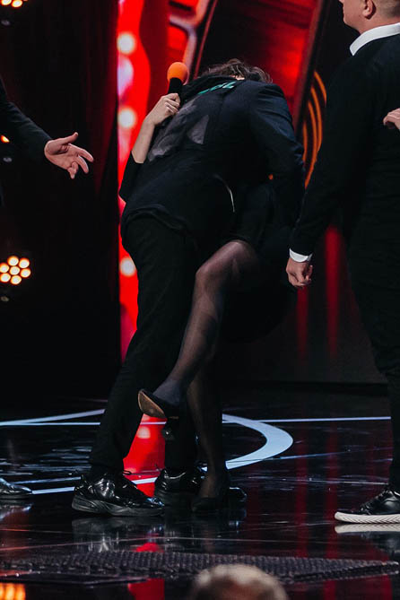 Дантес цілувався з іншою на очах Дорофєєвої на зйомках &quot;Ліги сміху 6&quot; (фото)