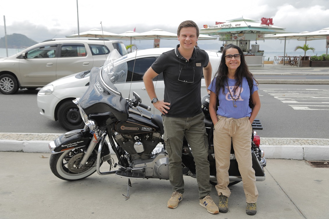 Дмитрий Комаров и Луселия Сантос