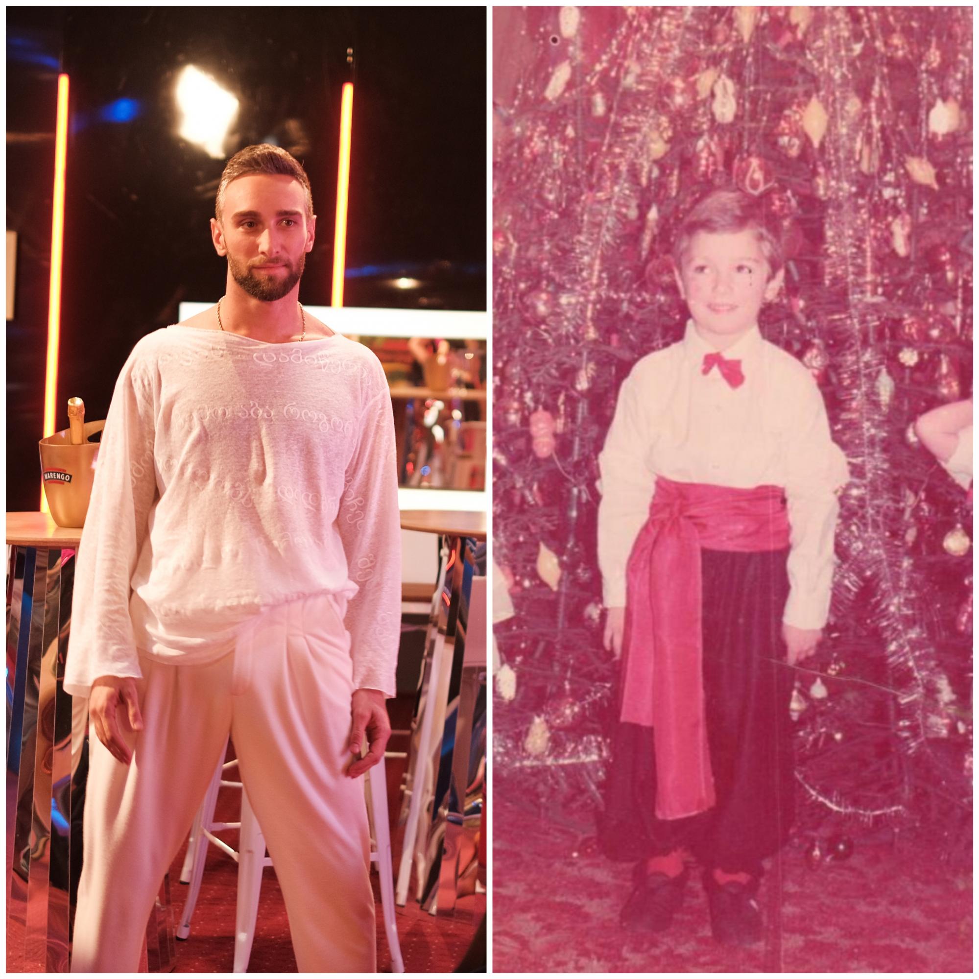 Иракли Макацария в детстве 