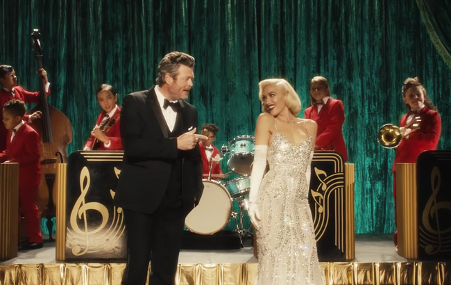 Гвен Стефані і Блейк Шелтон випустили зворушливий різдвяний кліп