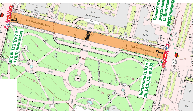 У Києві сьогодні перекриють рух по вулиці Володимирській