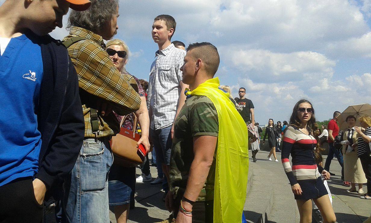 У Києві в парку Вічної слави знову сталися сутички