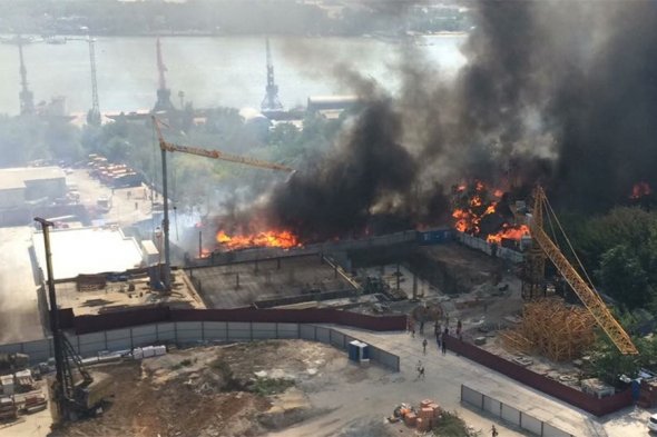 Пожар В Ростове-на-Дону