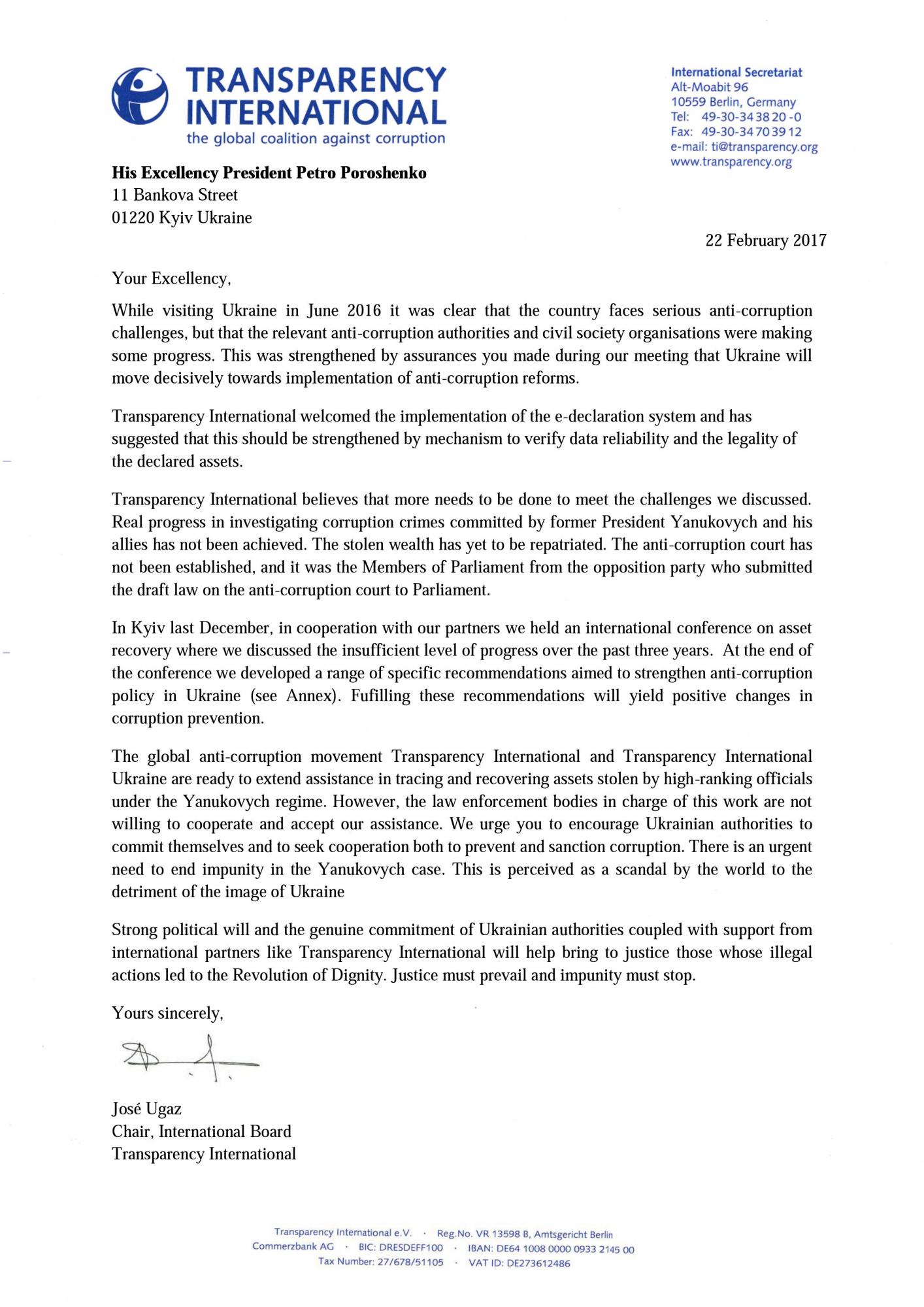 Прогресса в расследовании преступлений Януковича не наблюдается, - Transparency International