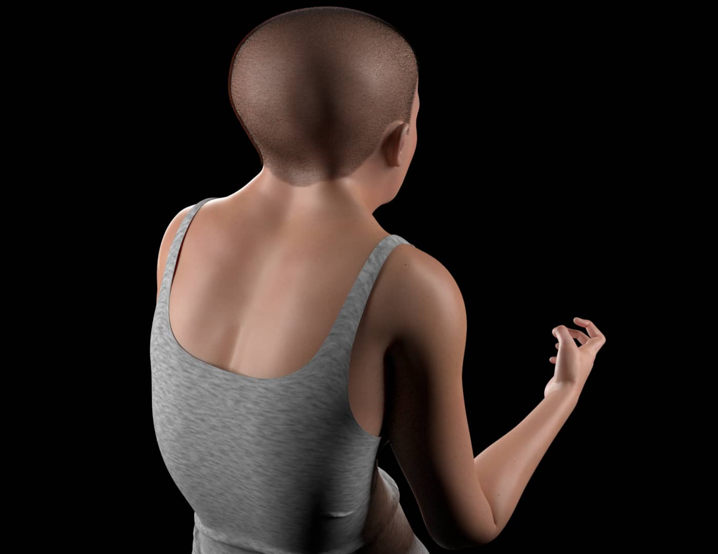 Маленький мозок і дві пари очей: експерти показали, якою буде людина в майбутньому