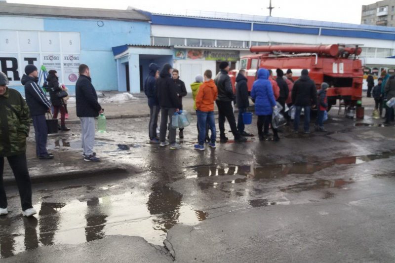 У Харківській області через обвалення колектору без водопостачання залишилися близько 35 тис. осіб