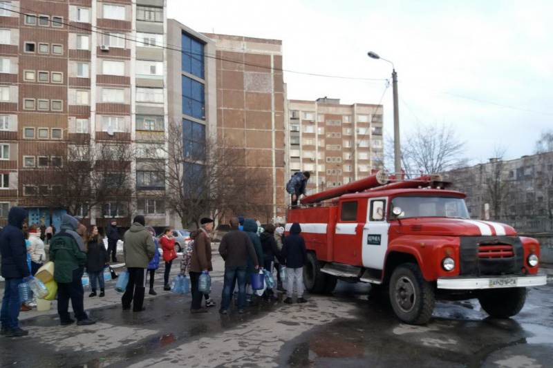 У Харківській області через обвалення колектору без водопостачання залишилися близько 35 тис. осіб