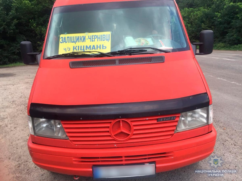 На Буковині водій під дією психотропів перевозив пасажирів