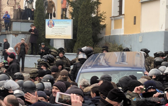 Задержание Саакашвили: возле дома политика начались столкновения