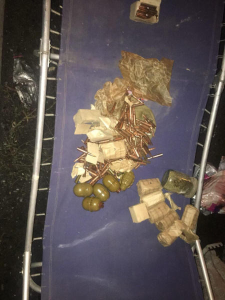 В Киеве обнаружили арсенал боеприпасов