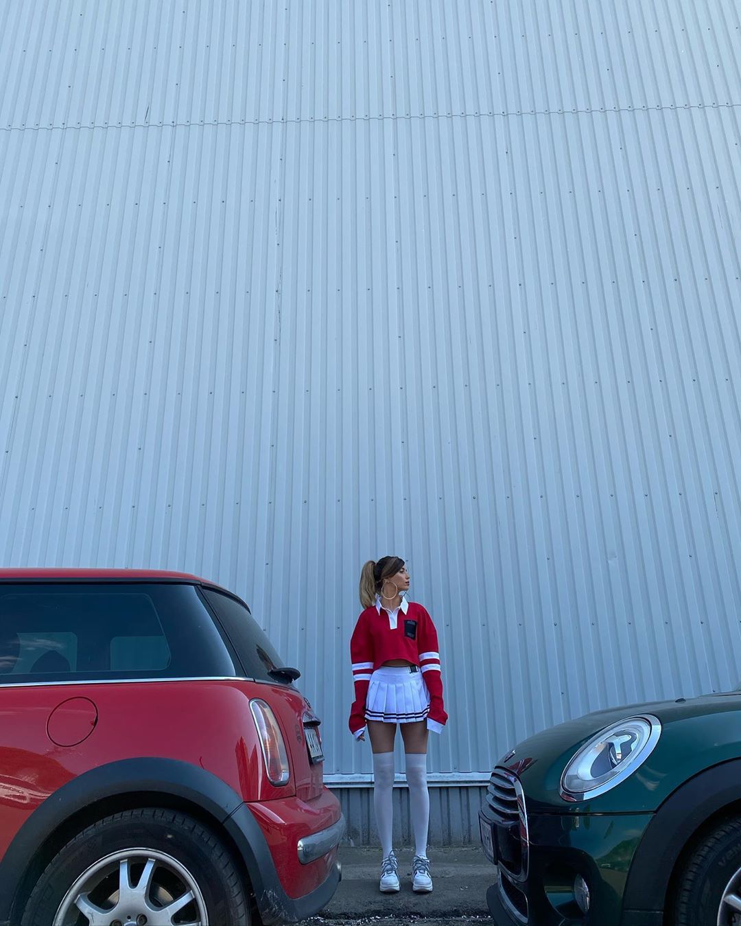 В гольфах і екстремальному міні: Надя Дорофєєва вразила образом зухвалої школярки