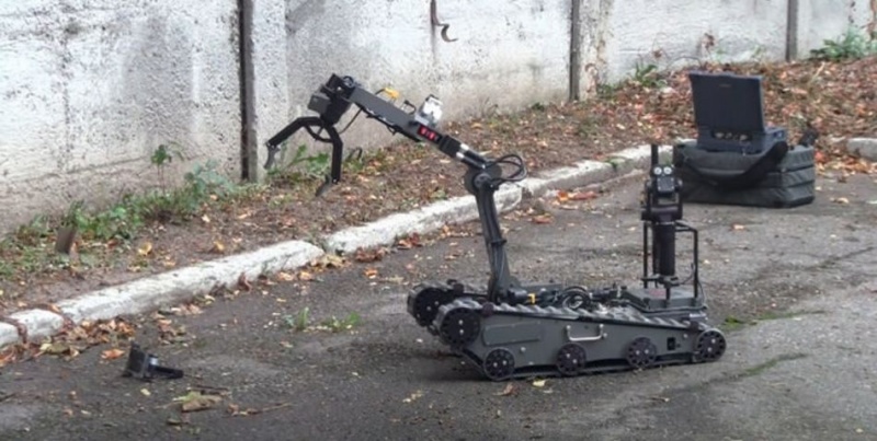 СБУ застосувала роботів на тренуванні