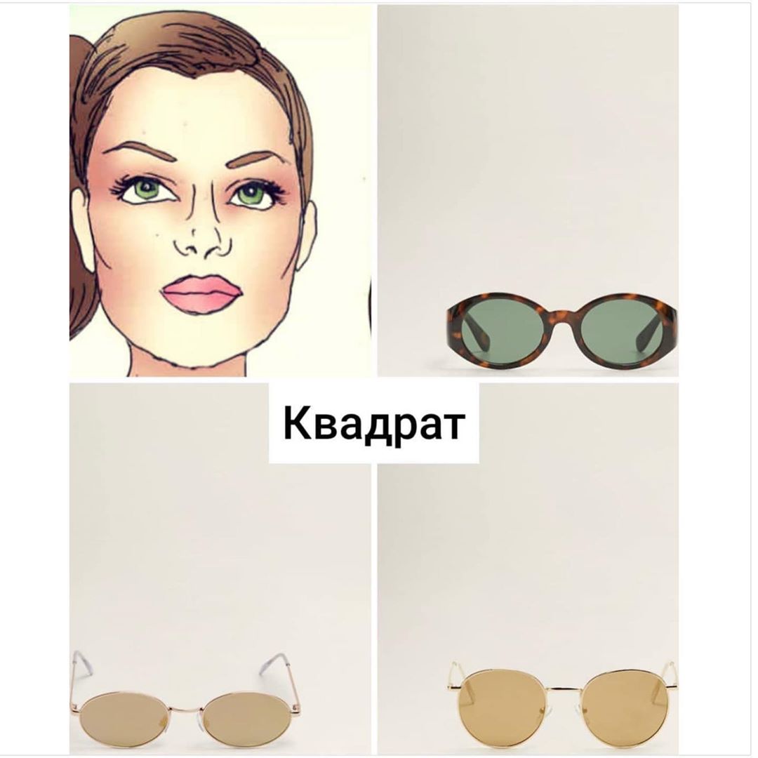 Как подобрать солнцезащитные очки под форму лица: секреты от стилиста