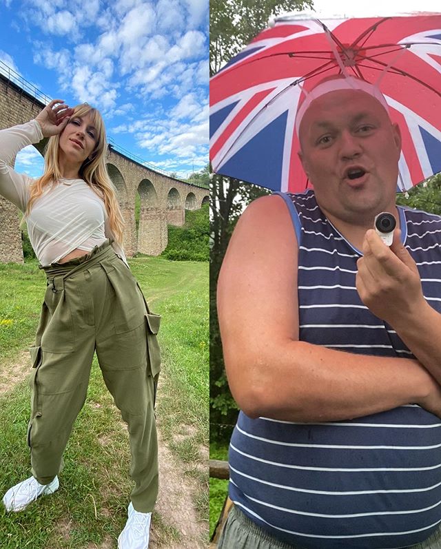 Неординарная парочка: Леся Никитюк в необычной компании "появилась" на обложке глянца