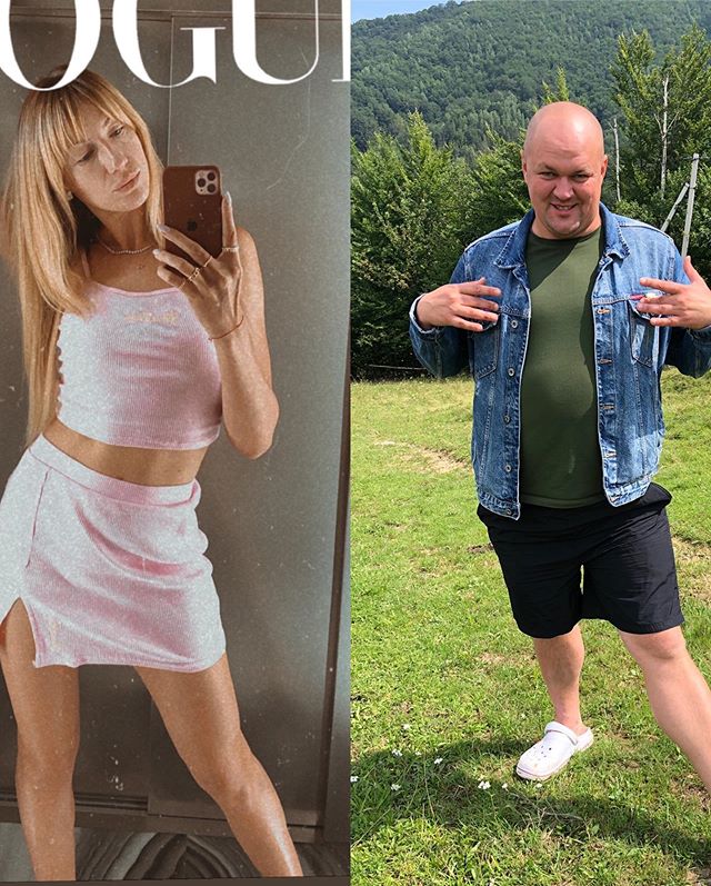 Неординарная парочка: Леся Никитюк в необычной компании "появилась" на обложке глянца