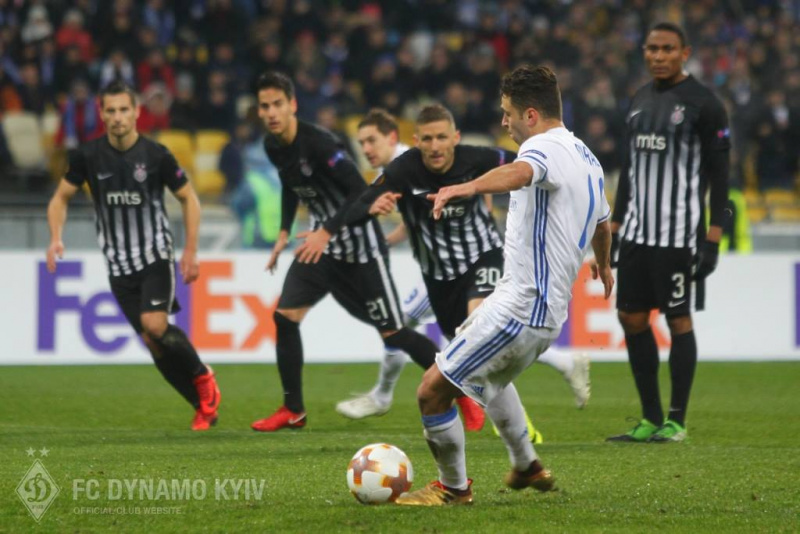 Динамо - Партизан 4-1: видео голов и обзор матча