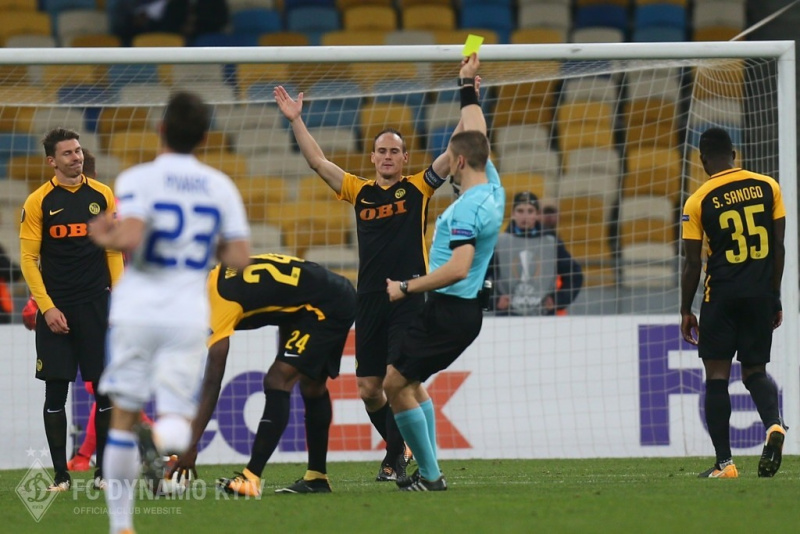 Динамо - Янг Бойз 2-2: видео голов и обзор матча