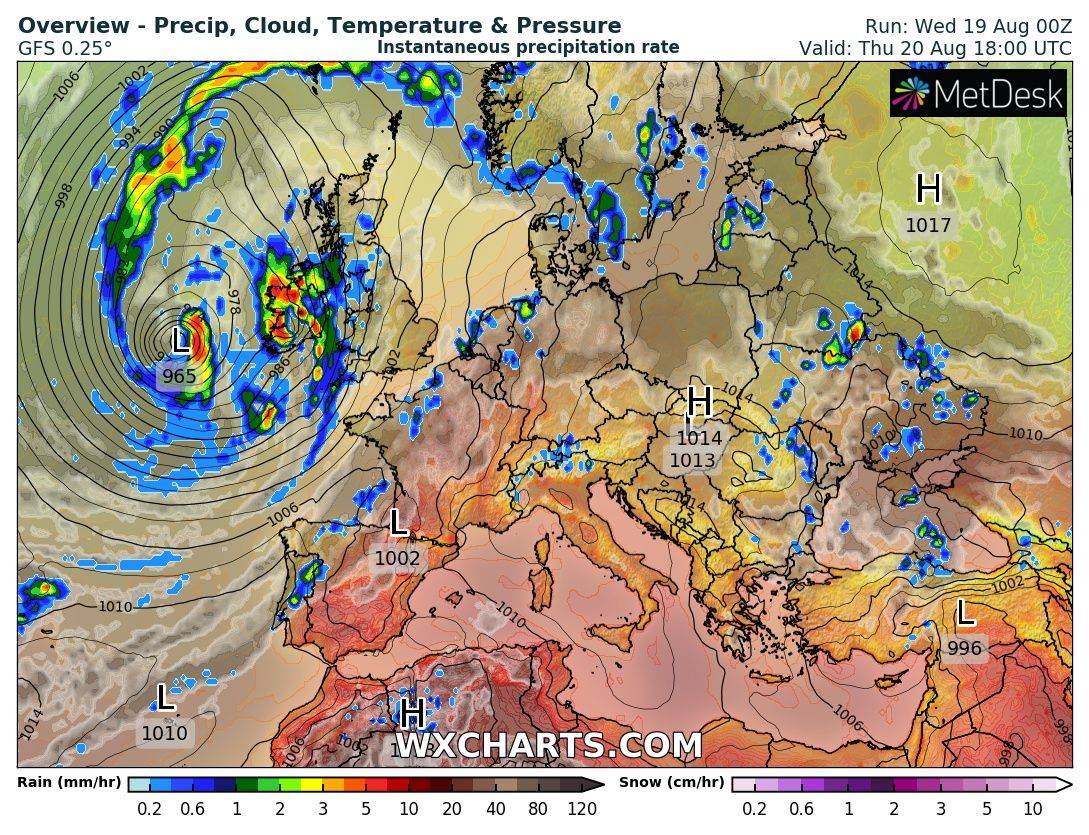 В Україну йде похолодання і грозові дощі: синоптики оновили прогноз