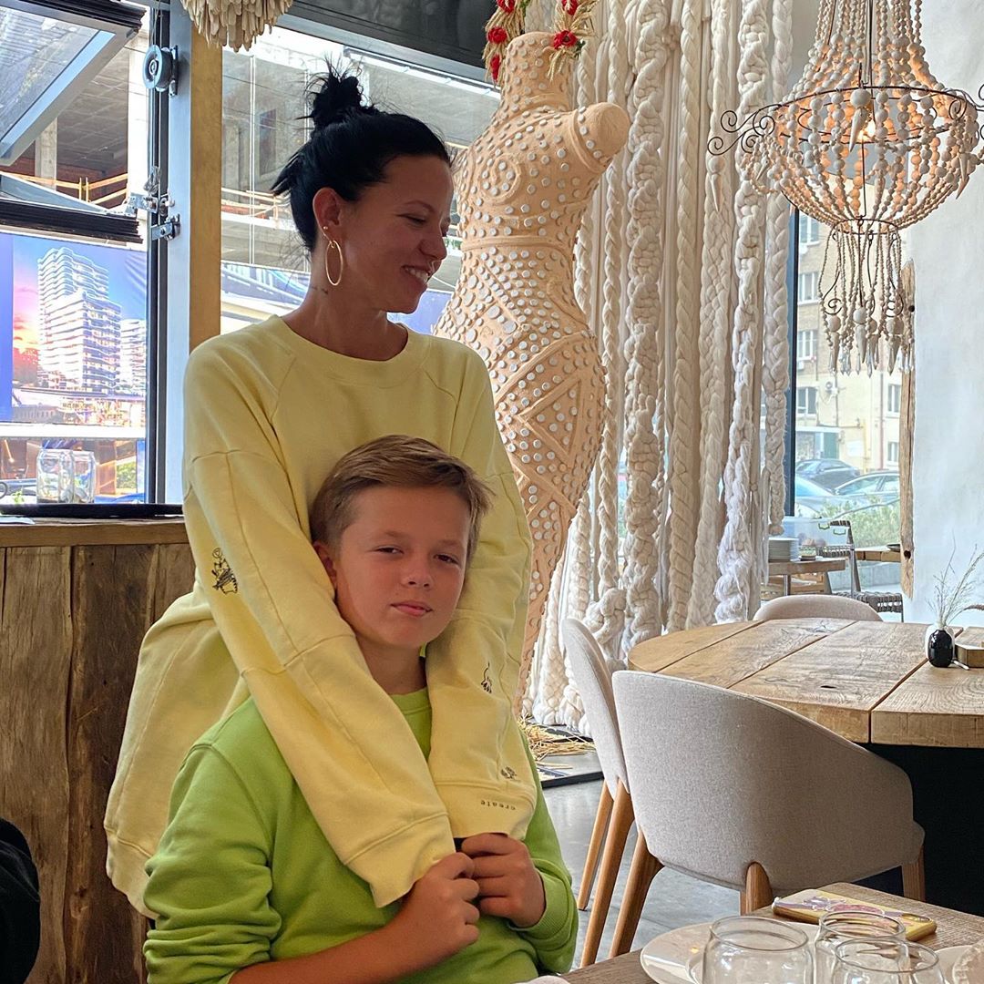 Копія матусі: Потап з колишньою дружиною зворушливо привітали сина з днем народження