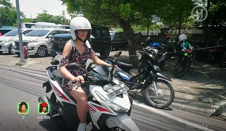 Українська ведуча влаштувала ДТП на Балі: ледь не загинули люди