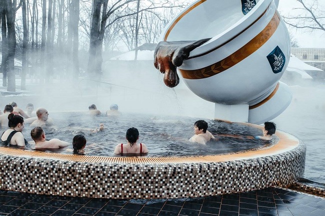 Термальний курорт Косино в Закарпатті на Новий рік 