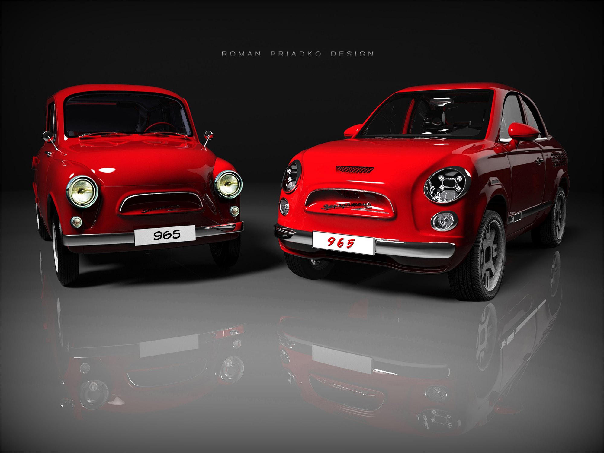 Так міг би виглядати &quot;горбатий&quot; Запорожець сьогодні: неймовірні фото