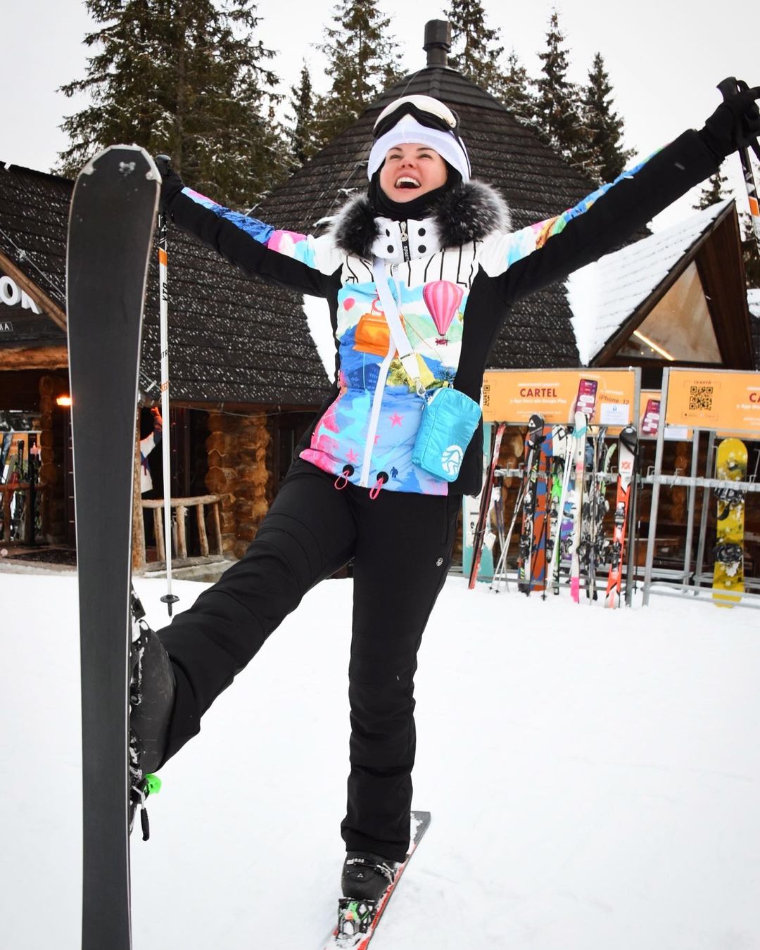 Співачка Камалія вирушила з родиною у Буковель: це курорт не для всіх