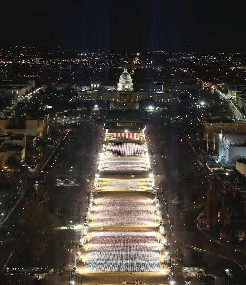Інавгурація Джо Байдена буде унікальною: з'явилися яскраві фото з репетиції