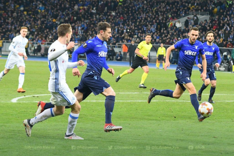 Динамо - Лацио 0-2: видео голов и обзор матча