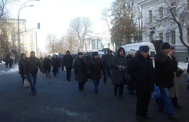 Протести в Києві: фото