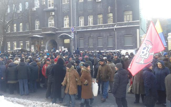 Протести в Києві: фото