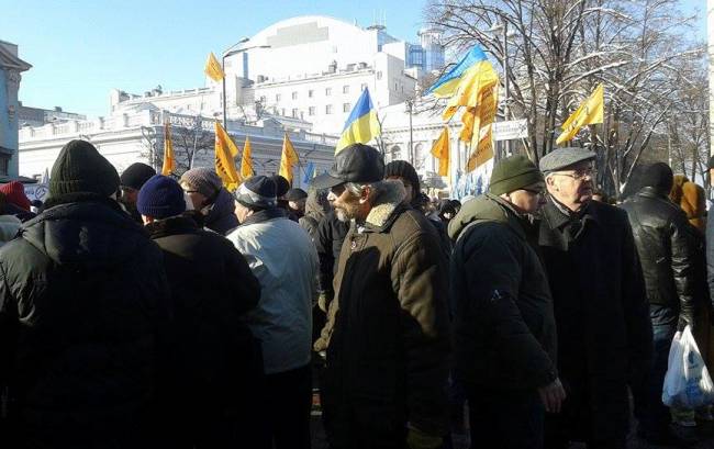 Протести в Києві: фото