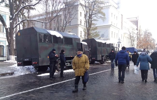Протести в Києві: фото