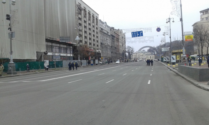 День гідності і свободи: у Києві посилено заходи безпеки