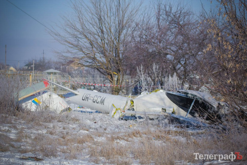 Крушение вертолета в Кременчуге: опубликованы фото
