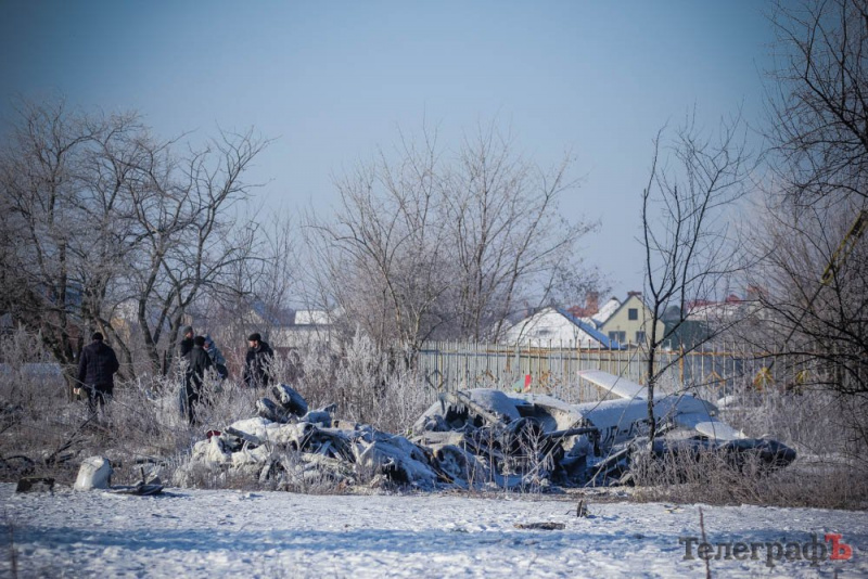 Крушение вертолета в Кременчуге: опубликованы фото