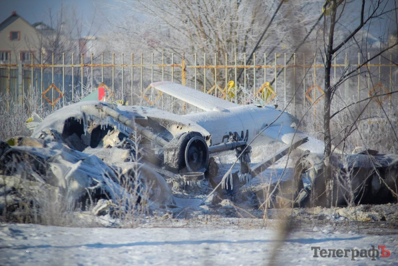 Крушение вертолета в Кременчуге: опубликованы фото