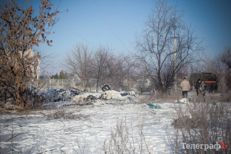 Крушение вертолета в Кременчуге: опубликованы фото