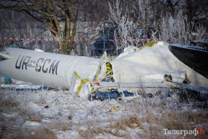 Крушение вертолета в Кременчуге: опубликованы фото