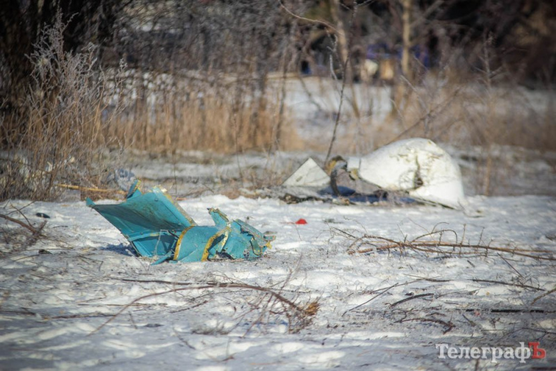 Крушение вертолета в Кременчуге: опубликованы фото