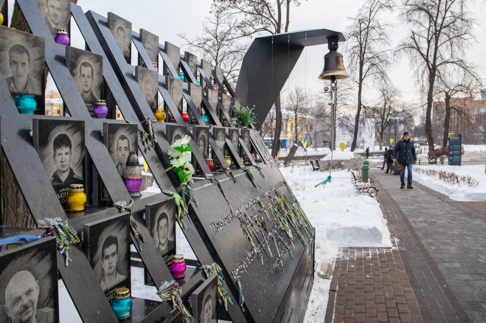 Кличко почтил Героев Небесной сотни