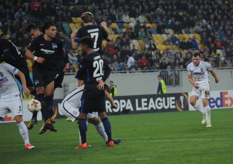 Зоря - Герта 2-1: відео голів та огляд матчу