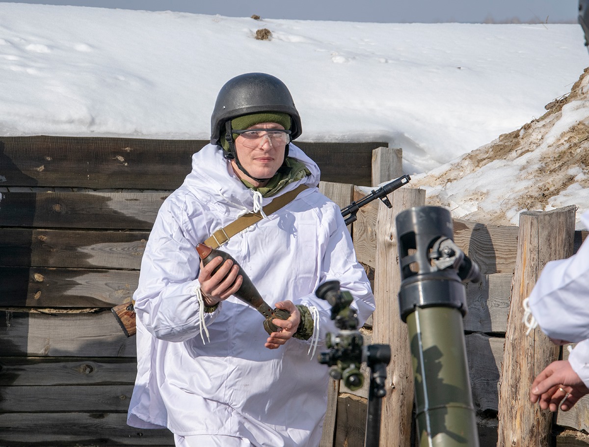 Цели поражены! Украинские минометчики в деле на ярких фото и видео
