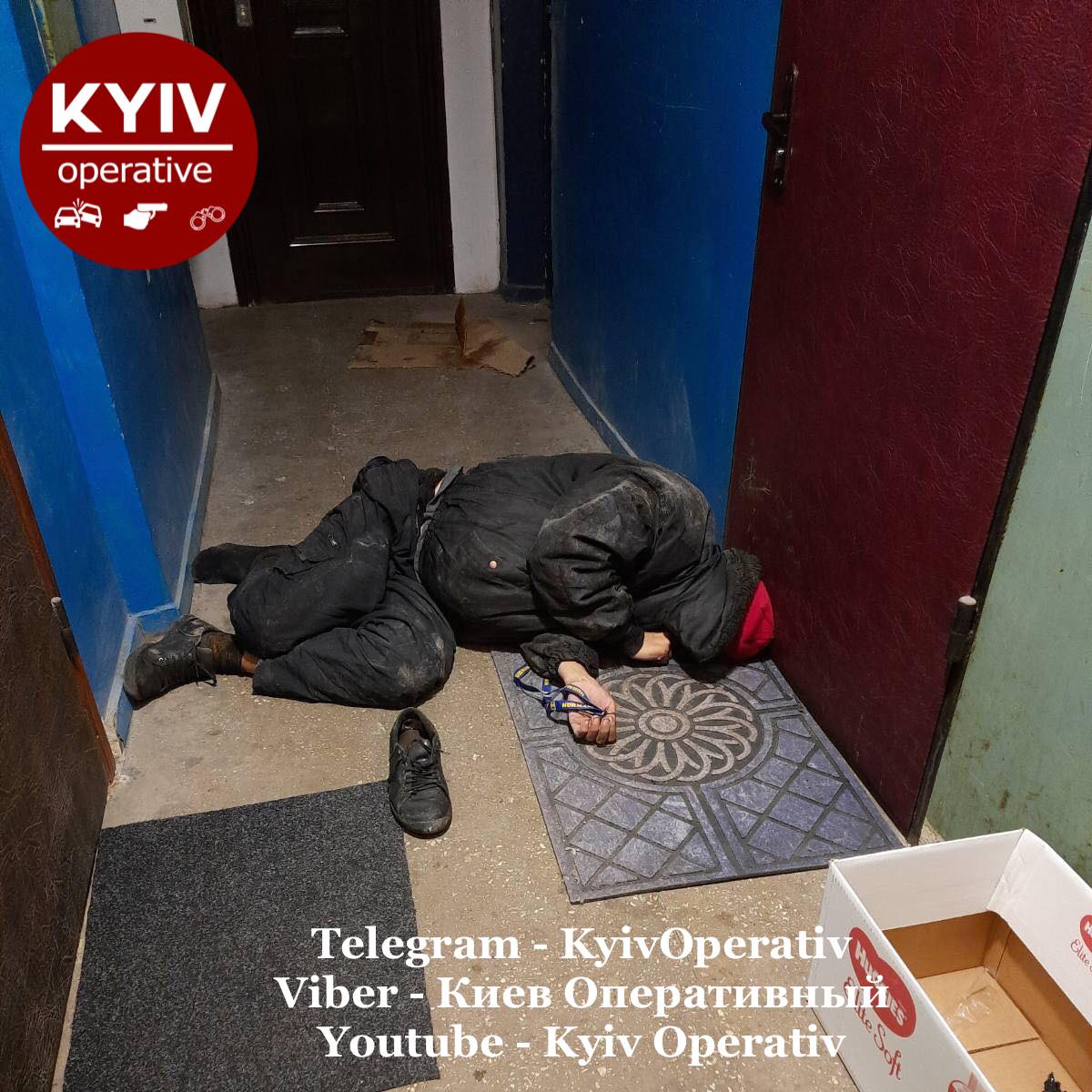 В жилом доме Киева открыли &quot;наливайку&quot;: теперь там драки, крик и кровь (фото)