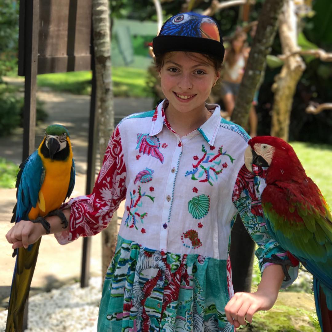 Дочка Олі Полякової